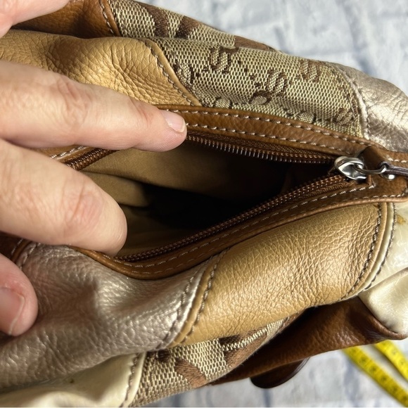 Sophia Caperelli bag brown/tan boho patchwork - Picture 14 of 16